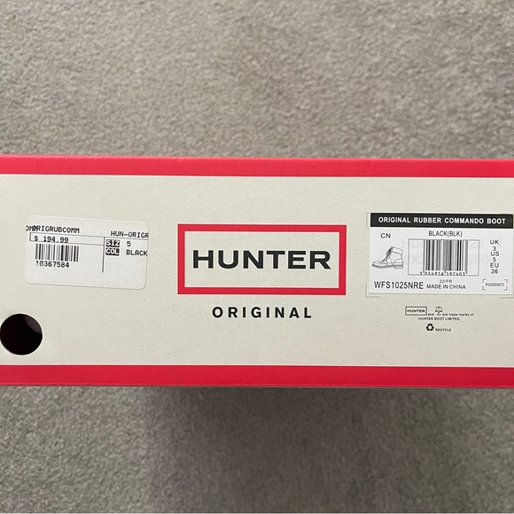 Hunter Rubber Commando Boots - Picture 3 of 3